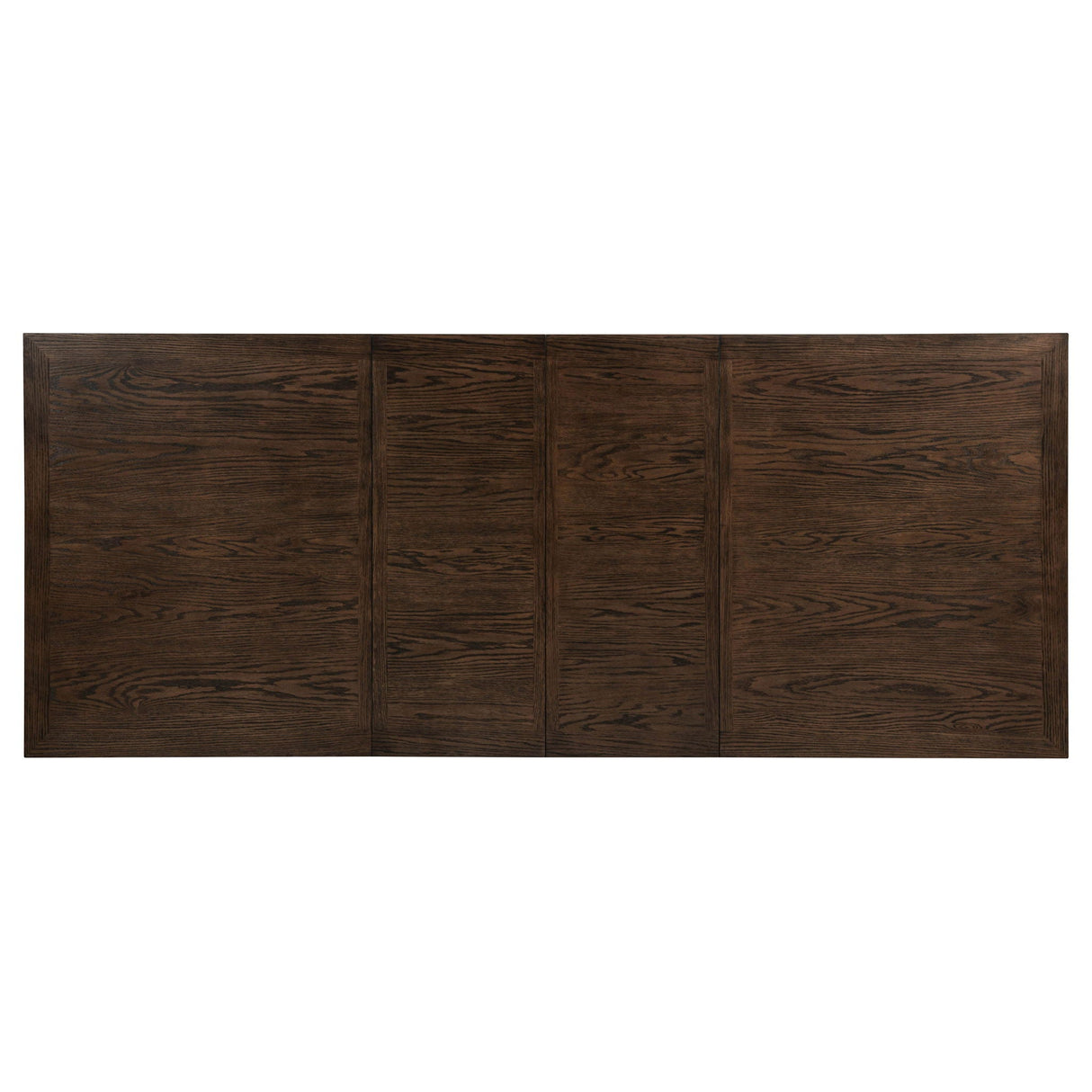 Ridgewell 7-piece Rectangular Trestle Dining Set Dark Oak