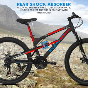 A26207 26 Inch Steel Frame Mountain Bike