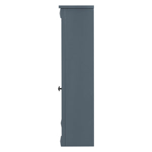 Wall Mounted Bathroom Storage Cabinet With Mirror, Cabinet With 6 Open Shelves And Adjustable Interior