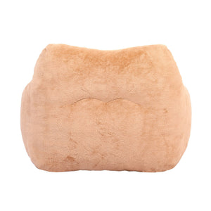 Beanbag Sofa Chair With Armrests Stuffed High Density Foam