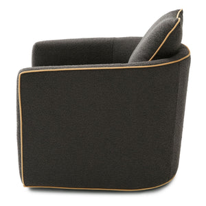 Swivel Accent Chair, Rotating Base, For Living Room