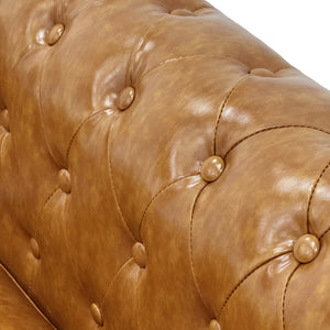 Elegant 2-Piece PU Sofa Set for Living Room