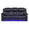 Challenger - LED Power Recliner Sofa