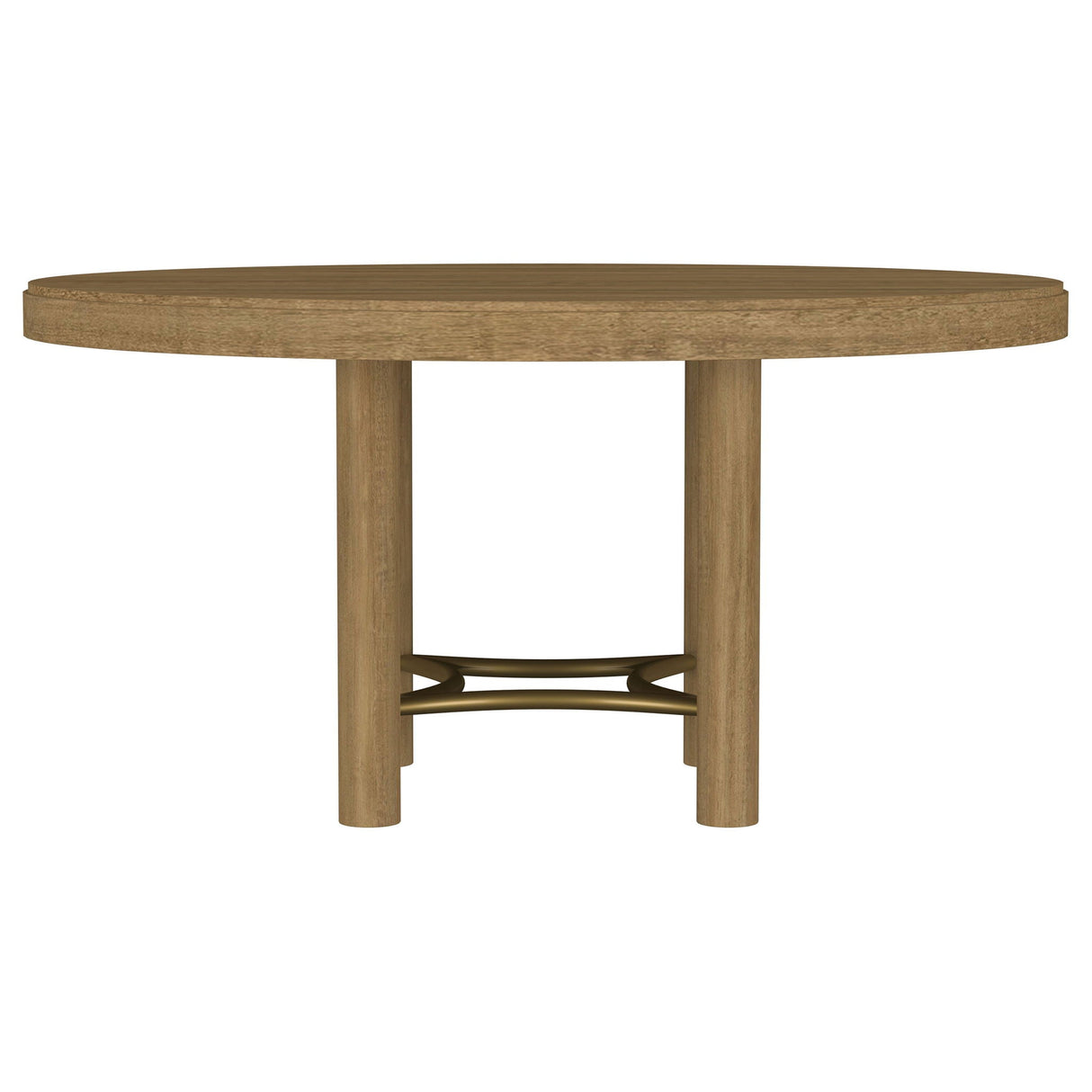 Arini 7-piece Round Dining Table Set Sand Wash and Black