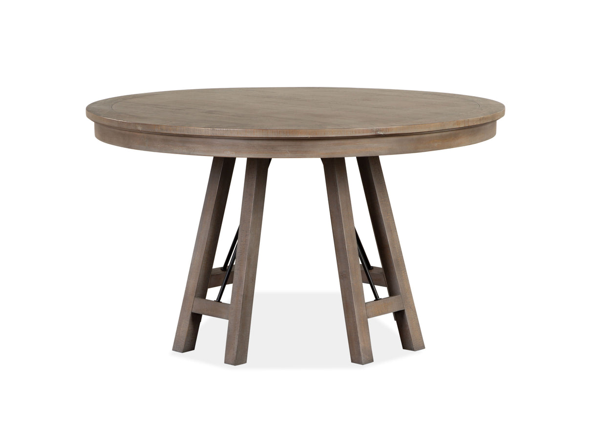 Paxton Place - Round Dining Table - Dovetail Gray