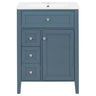 Bathroom Vanity With Sink, Soft Closing Cabinet