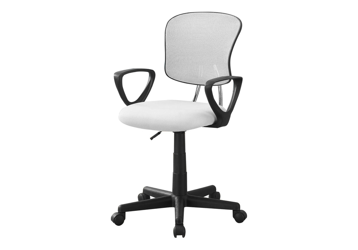 Office Chair, Adjustable Height, Swivel Ergonomic, Armrests