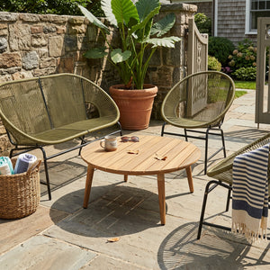 Nusa Outdoor Patio 4-Pcs Chat Set