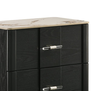 Opel - Nightstand - Black