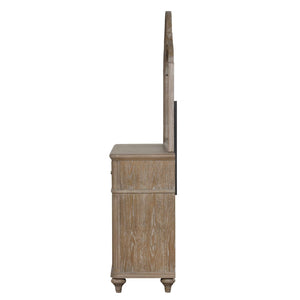 1 Piece Dresser, Dovetail Drawers, Bedroom Furniture - Oak / Rustic
