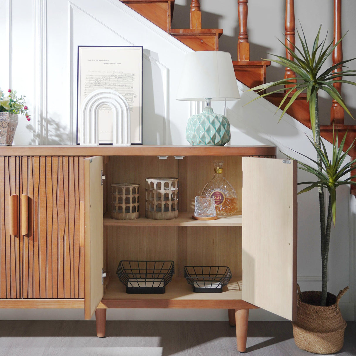 Modern Accent Storage Cabinet