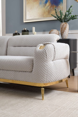 Zoe Modern Style 2PC Living Room Set