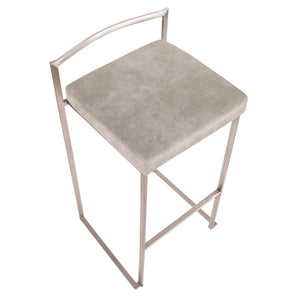 Fuji - Contemporary And Elegant Design Stackable Barstool