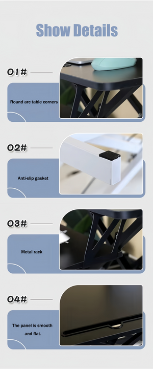 32 Inch Height Adjustable Desk Converter