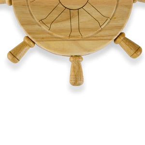 Mariner Lazy Susan Cheese Cutting Board & Tools Set