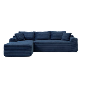 105'' Modular Sectional Sofa with Deep Seat and Chaise