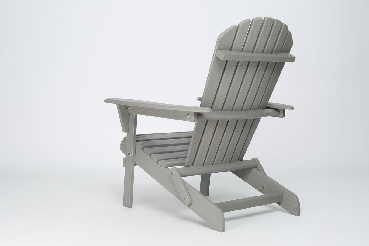 Classic Embossed Grain Adirondack Chair Set of 2