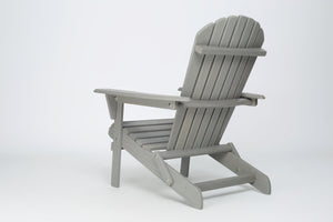 Classic Embossed Grain Adirondack Chair Set of 2