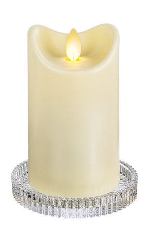 Glass Holder Plate - Pillar