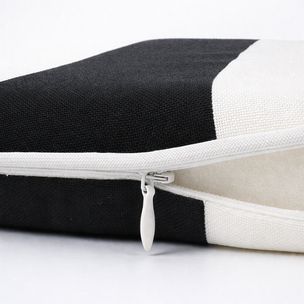 Outdoor Patio Chair Cushions, Water-Repellent U-Shape Thick Foam Seat Cushions with Ties, Set of 4