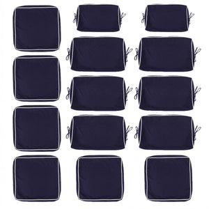 Cushion Covers for 7 Pcs Wicker Rattan Sectional Sofa