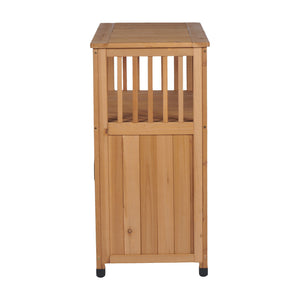 Patio Bar Table Set With Storage