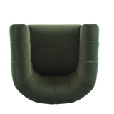 Modern Swivel Club Chair with Premium Velvet