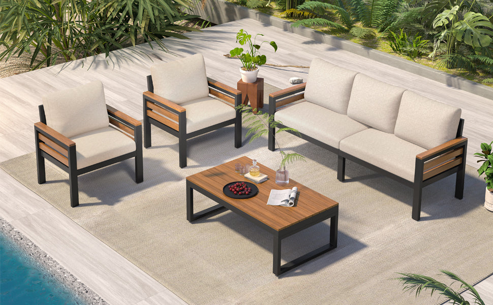 Go 4-Piece Outdoor Furniture Sofa Set