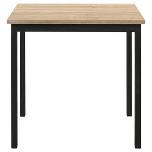 Garza 5-piece Space Saving Rectangular Dining Table Greige Oak
