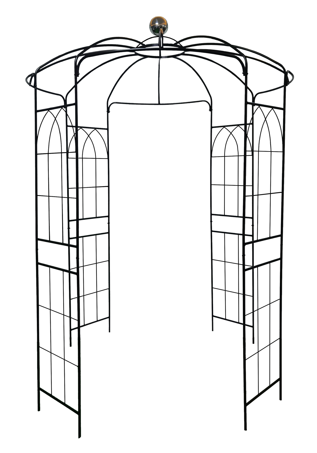 Metal Garden Arch Iron Pergola