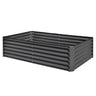 6x3x1.5ft Galvanized Raised Garden Bed