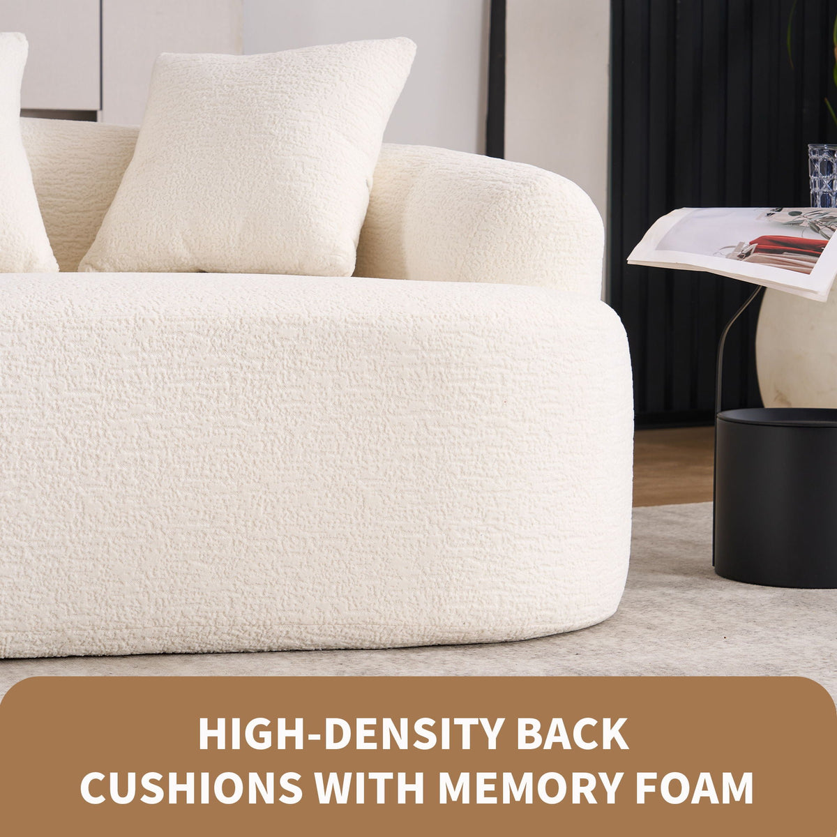 Loveseat Sofa, Compact Design For Small Spaces