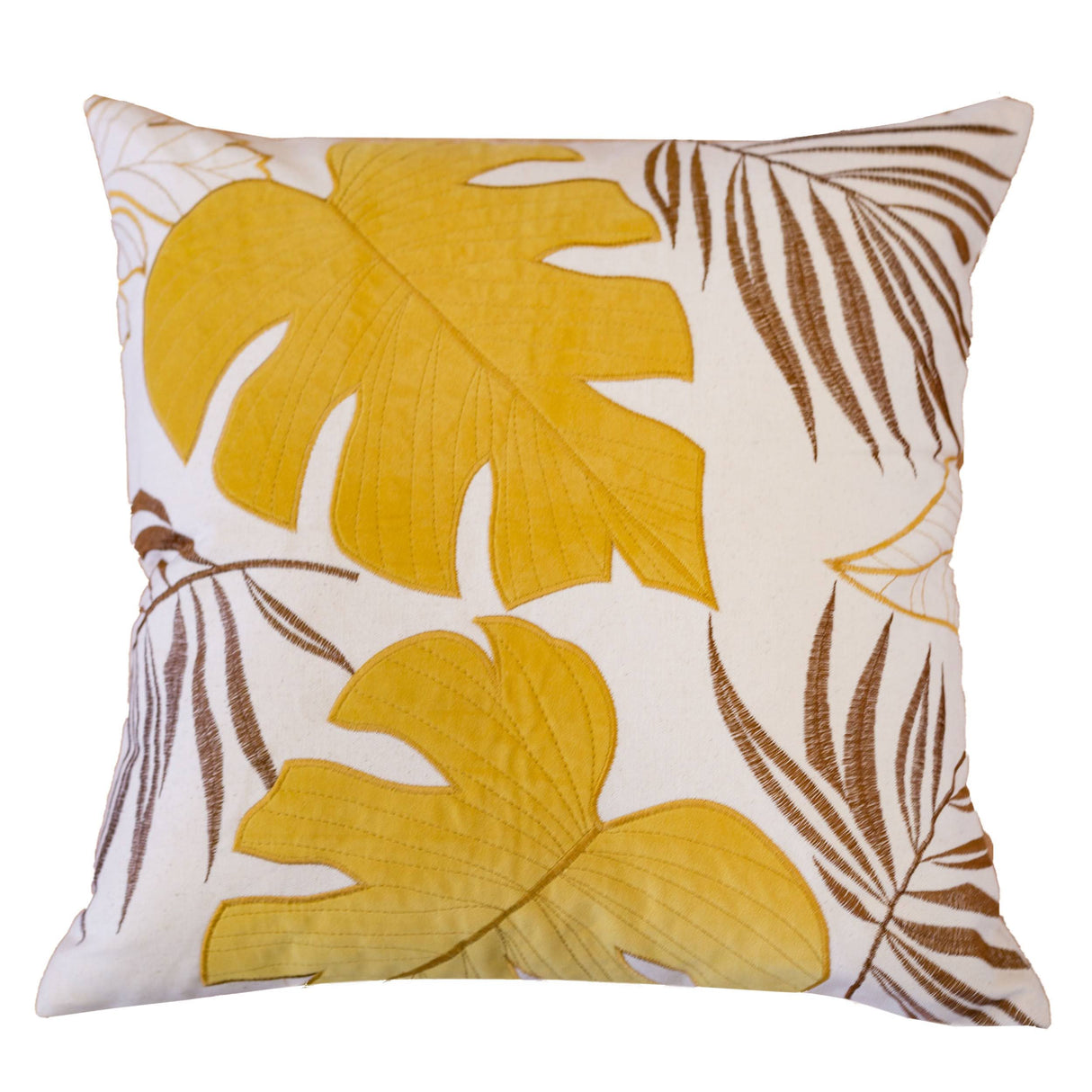 Autumn Vibes Leaf Accent Pillow - 2 Pack
