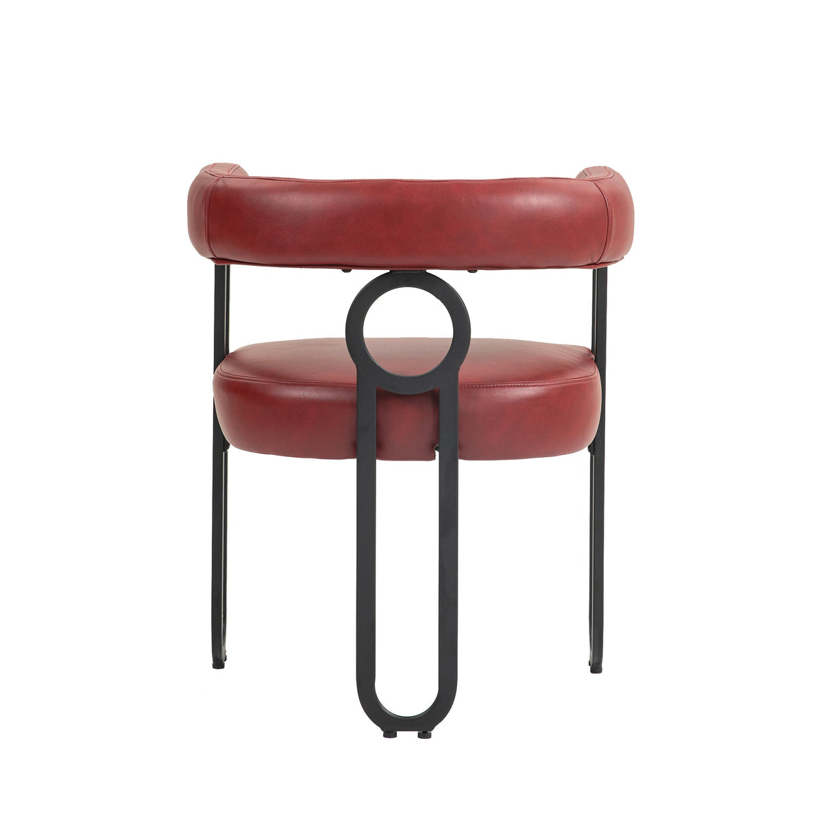 House hold contemporary designed upholstered accent/dining chair/barrel side chairs set of 2