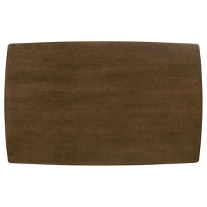 Kersey 5-piece Rectangular Dining Table Set Chestnut