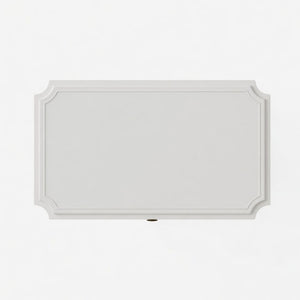 5 Drawer Tall Wide Chest Of Drawers - White