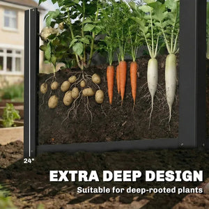 Patio Planter Box, Raised Garden Bed