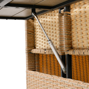 Tomax 5-Piece Outdoor Patio Rattan Sofa Set