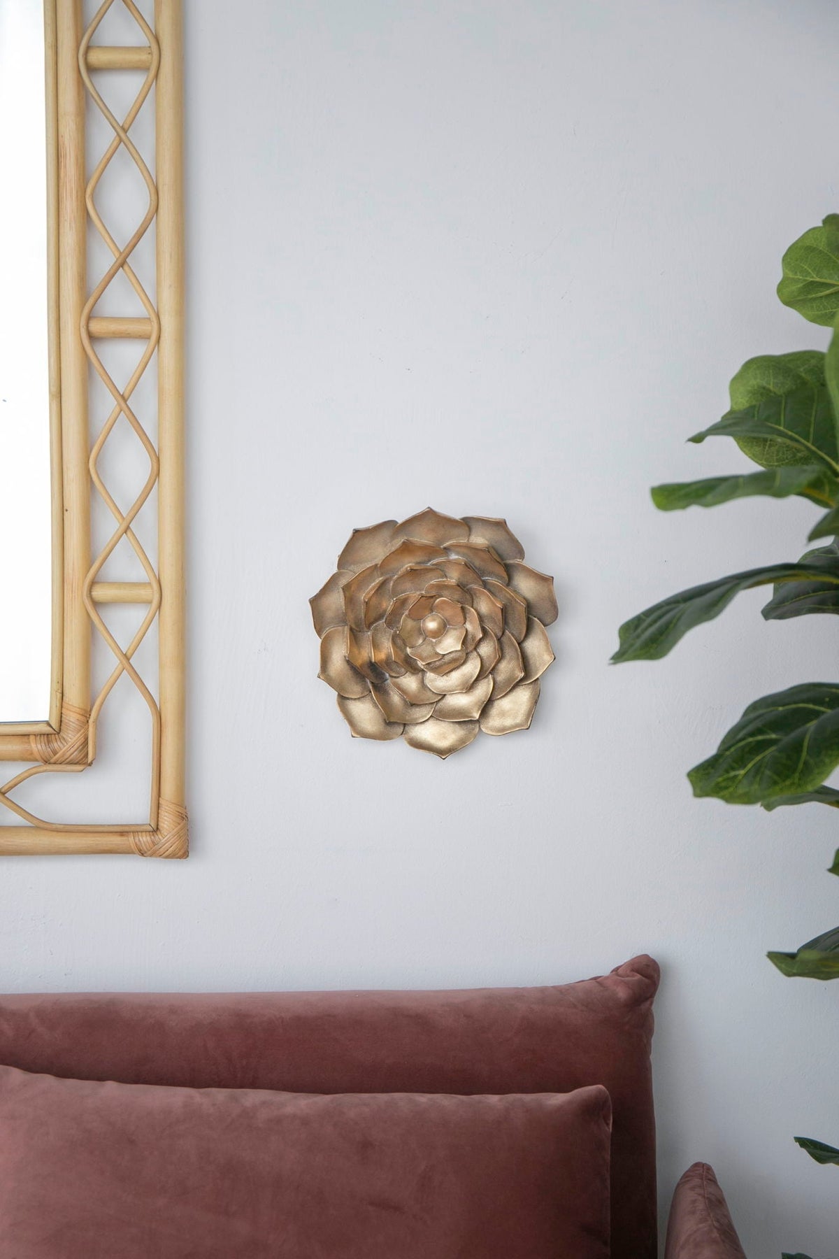 Succulent Wall Plaque Resin