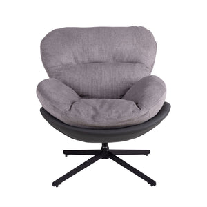 360° Swivel Office Chair, No Wheels