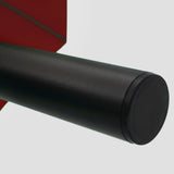 15x9ft Large Double-Sided Rectangular Outdoor Patio Umbrella with Light and Base - Red