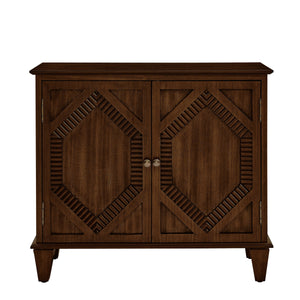 33.6' Retro Wooden Sideboard Buffet Cabinet with Storage
