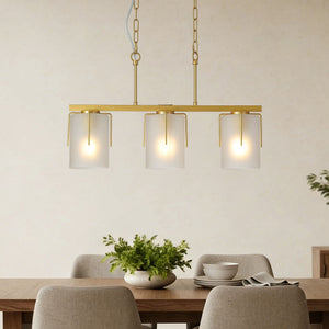 Adjustable Cylindrical Pendant Light