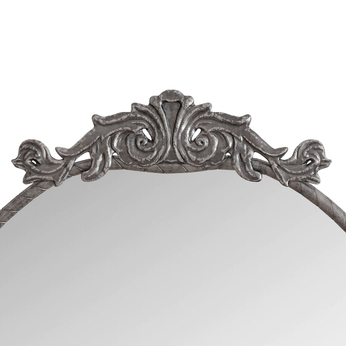 Vintage Arched Full Body Mirror, Wall Mounted For Living Room