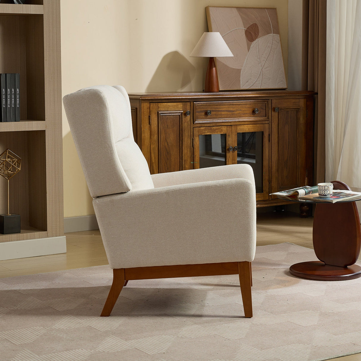Milstead Wide Modern Accent Chair