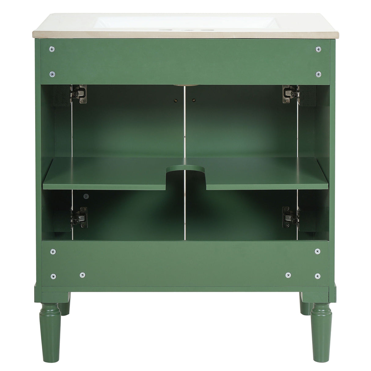 Bathroom Vanity Cabinet With Sink, Soft Close Doors, Storage Cabinet