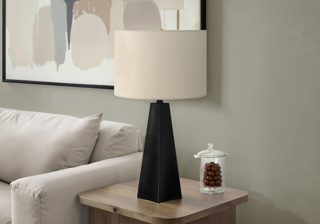 Lighting, Table Lamp, Resin, Modern - Black