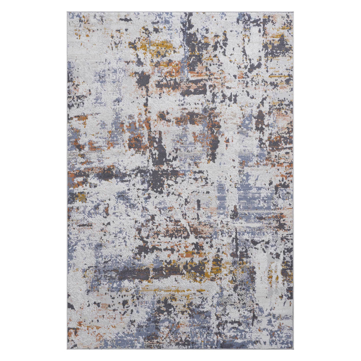 NAAR MARFI Collection Abstract Non-Shedding and Stain Resistant Area Rug