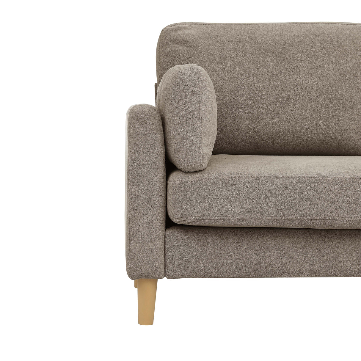 The Oliver Compact Elegance Upholstered Sofa