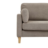 The Oliver Compact Elegance Upholstered Sofa